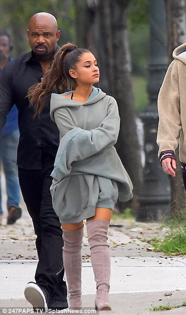 Ariana grande with boots vol 01
 #105237850