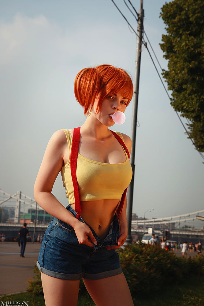 Sexy misty cosplay Huren
 #80717615