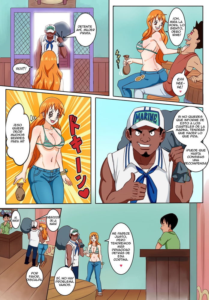 Nami &amp; Nico Robin fucking in a bar (One Piece) #89704770
