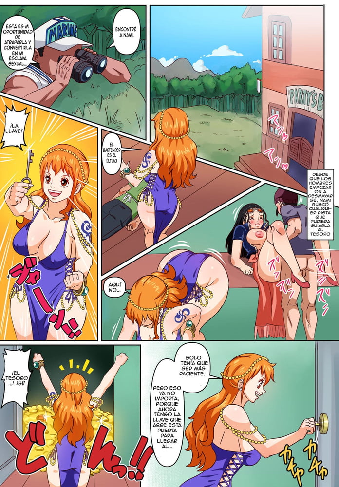 Nami &amp; Nico Robin fucking in a bar (One Piece) #89704812