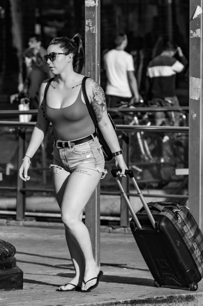 Braless City Babes #104941352