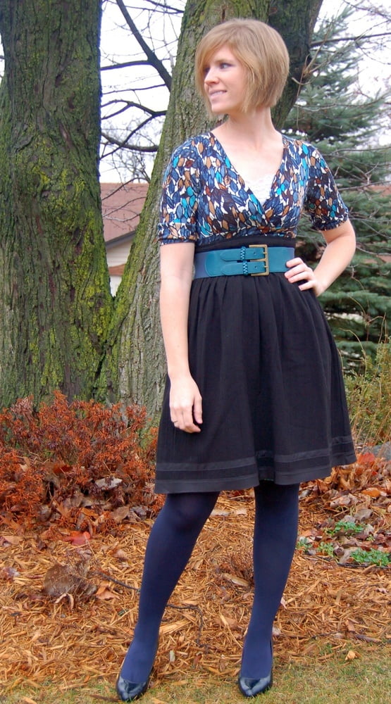 USA Fashionista Wife in Tights 02 #97416008
