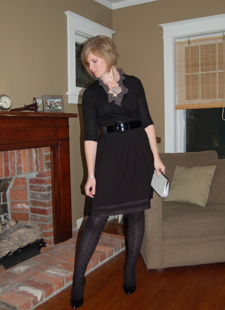 USA Fashionista Wife in Tights 02 #97416018