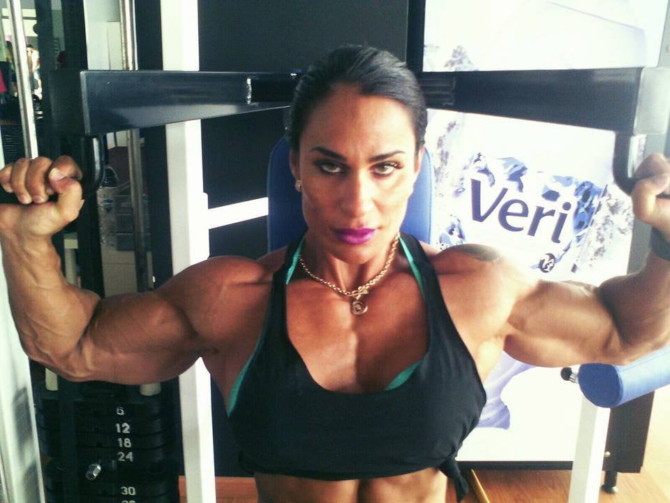 Cristina Arellano! Pretty Masculine Muscled Girl! #101231708