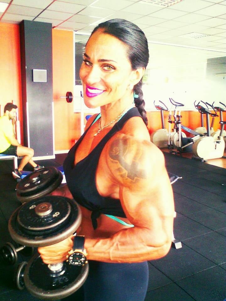 Cristina Arellano! Pretty Masculine Muscled Girl! #101231713