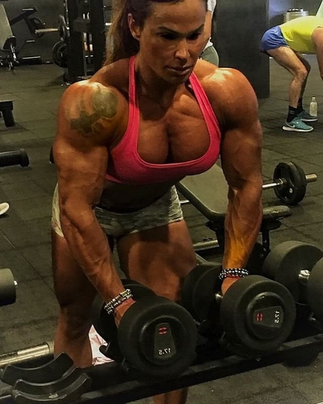 Cristina Arellano! Pretty Masculine Muscled Girl! #101231726