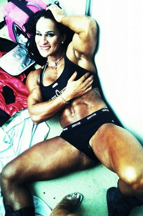 Cristina Arellano! Pretty Masculine Muscled Girl! #101231740