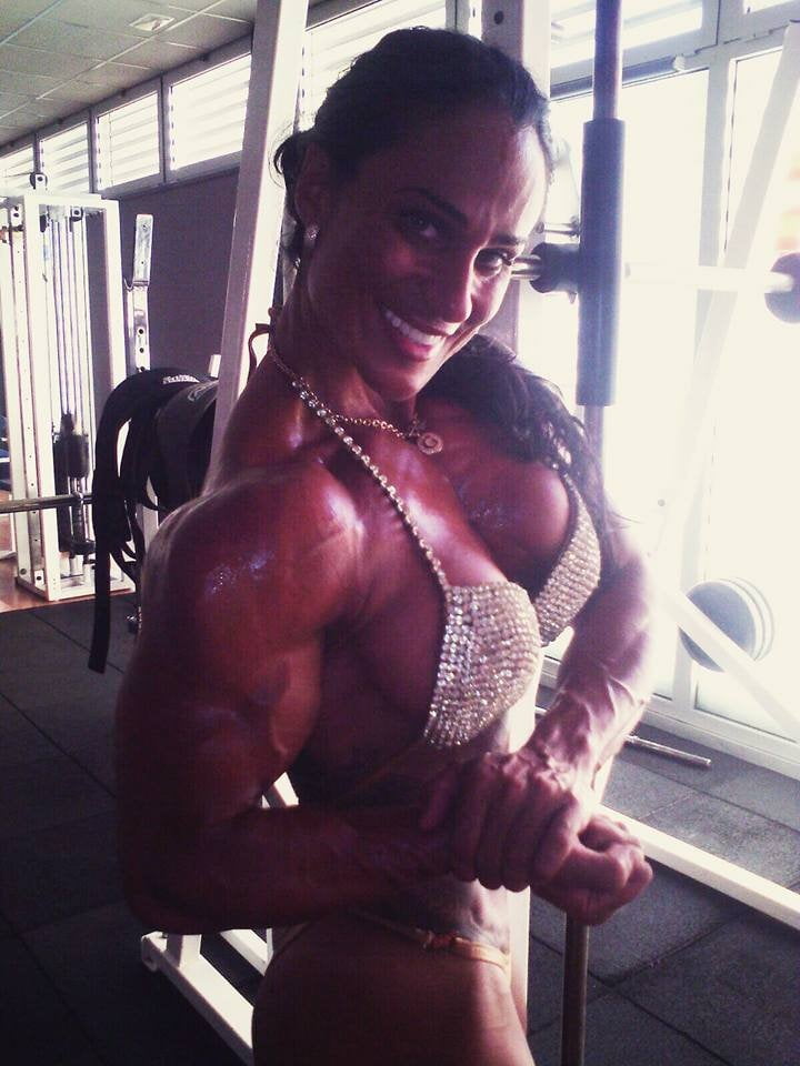 Cristina Arellano! Pretty Masculine Muscled Girl! #101231748
