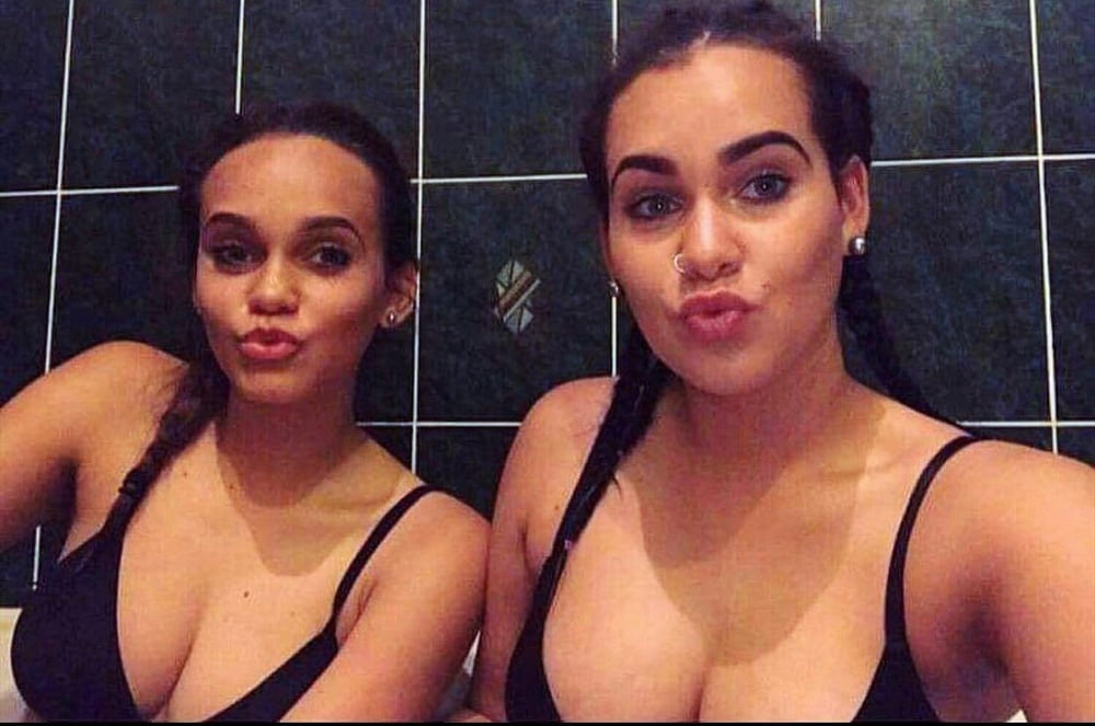 Two whore Aboriginal sisters #97287476