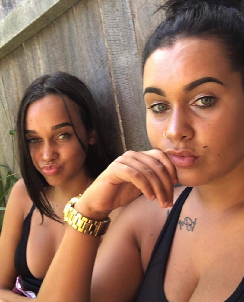Two whore Aboriginal sisters #97287491