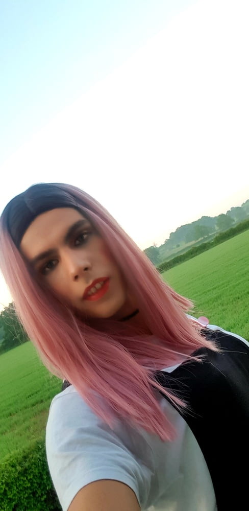 Me with wigs (before my growing my hair) #107148354