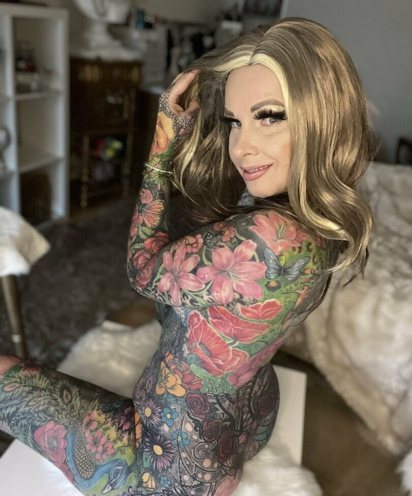 Tattoobutterfly nude #108800098