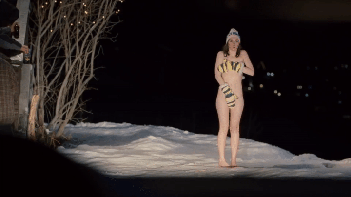 Naked &amp; Naughty In The Snow #92721425