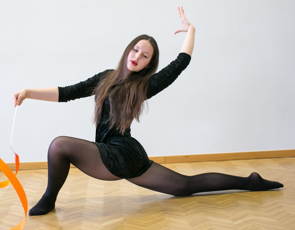 Student Portraits in Pantyhose #87349444