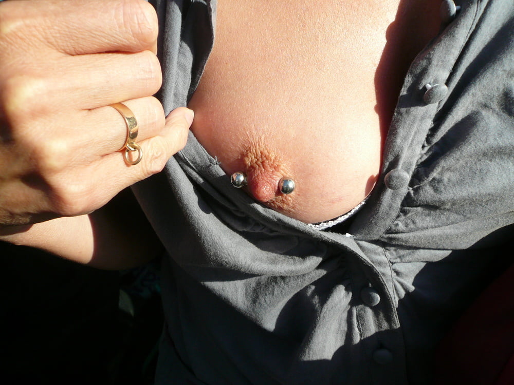 Chloe&#039;s pierced nipples #81473706