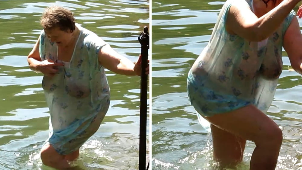 Baden im Fluss #94324316