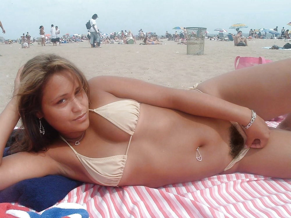 hairy pussy at the beach #80260525