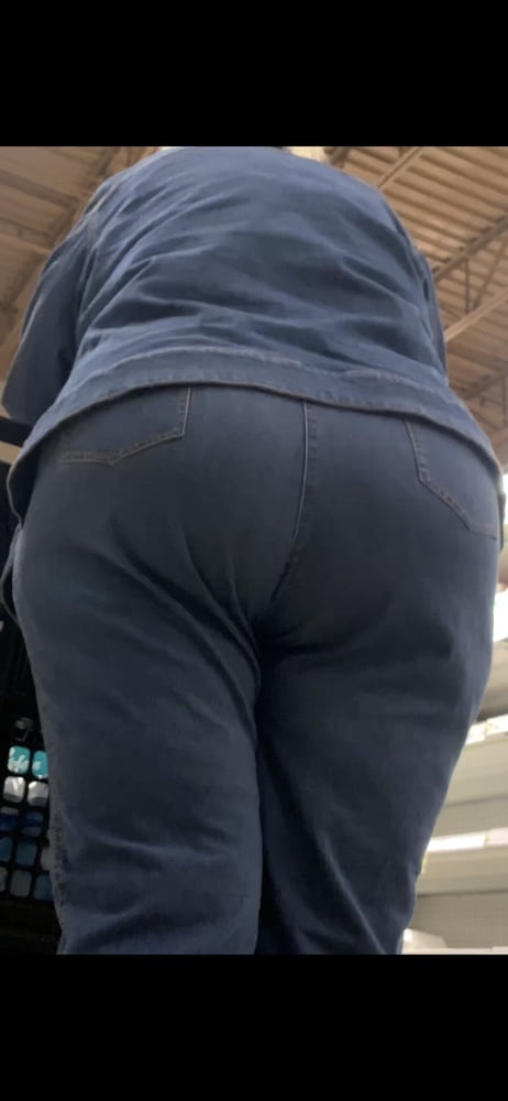 Clueless Granny fat ass booty jeans #80924356