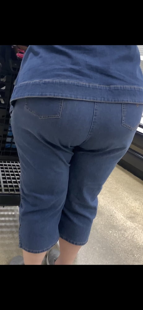 Clueless Granny fat ass booty jeans #80924362