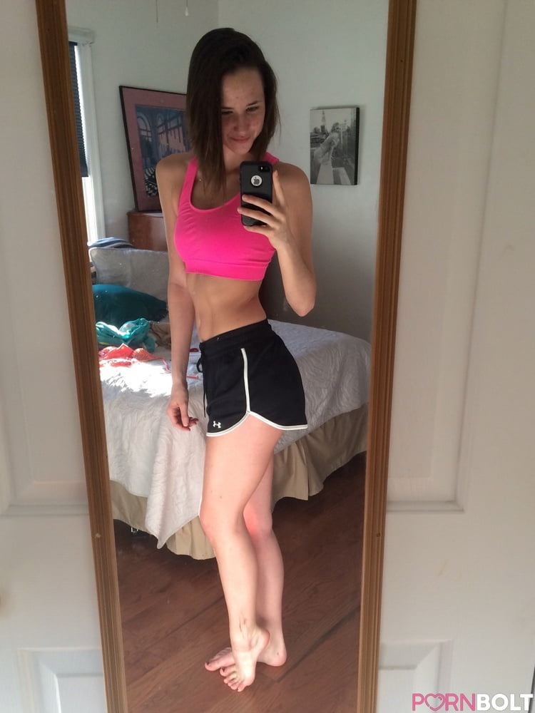 Hot Fitness Teen Selfies #79843254
