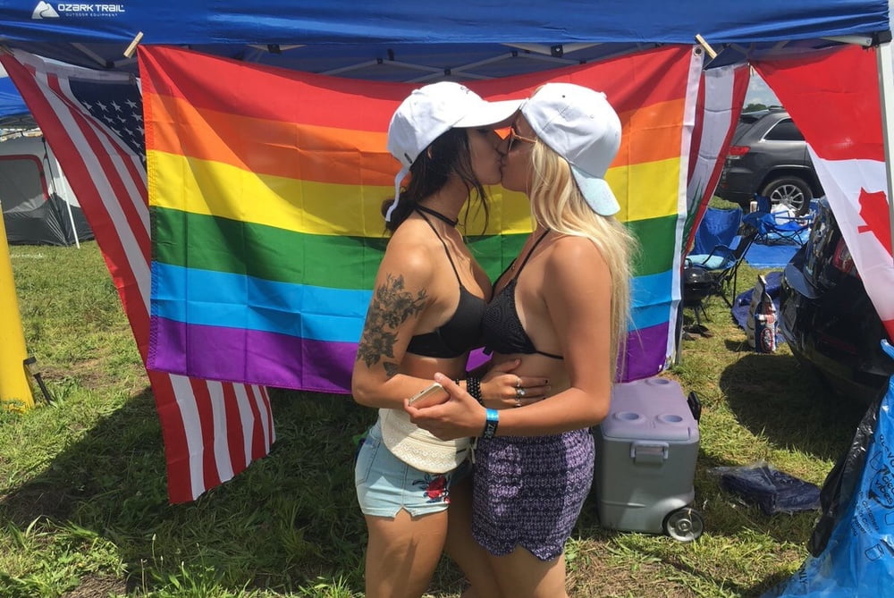 Michigan Bisexual And Blonde Girl #105934386