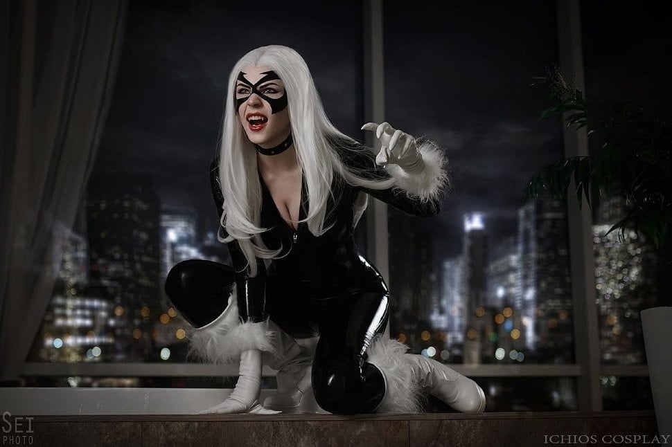 Anya iChios - Black Cat cosplay #97328327