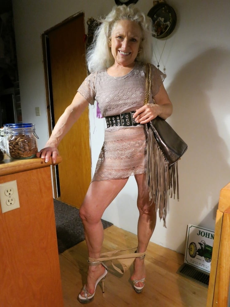Grannies and matures naked in boots and heels #83508277