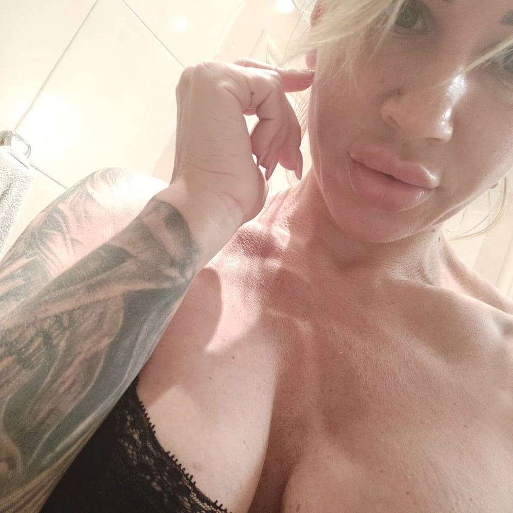 Hot busty Polish tattoed MILF with hard nipples #79666934