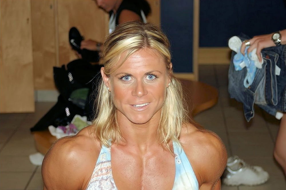 Christine Roth! Blonde Muscled &amp; Gorgeous! #94525582