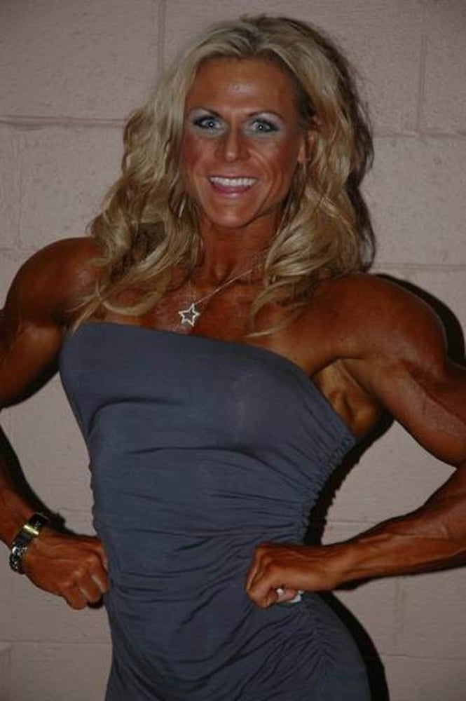 Christine Roth! Blonde Muscled &amp; Gorgeous! #94525584