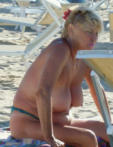 Mature ladies at the beach 12 #92436111