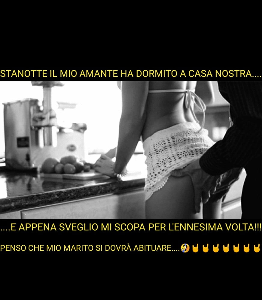 Italian cheating wife captions #88703011