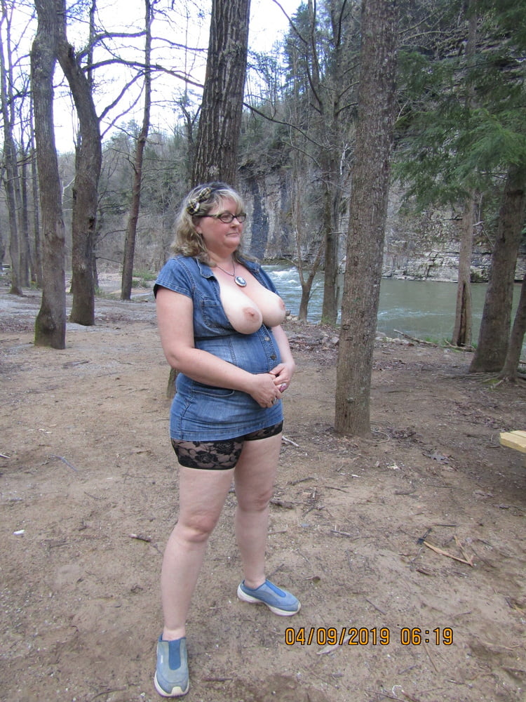 Wife at the river #107092943