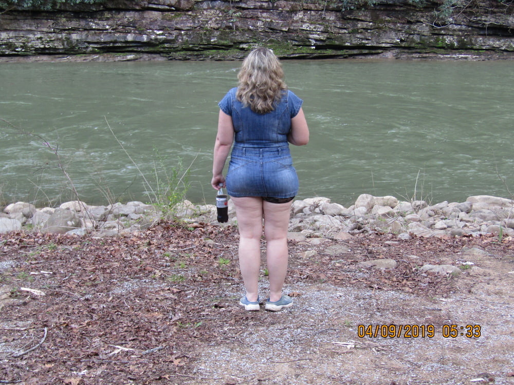 Wife at the river #107092963