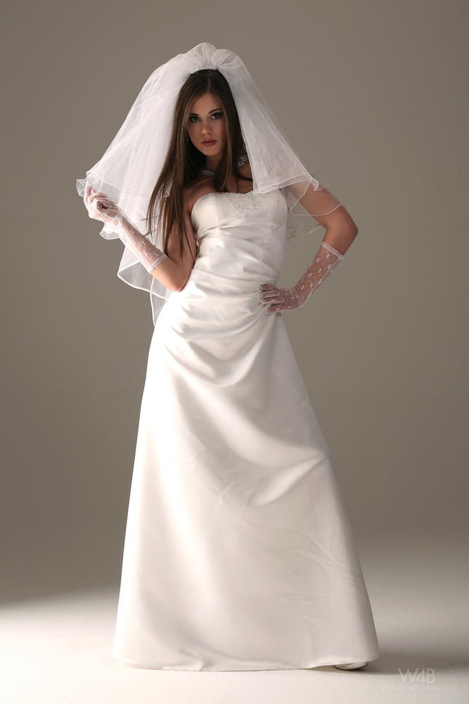 Bride in White Stockings #88529409