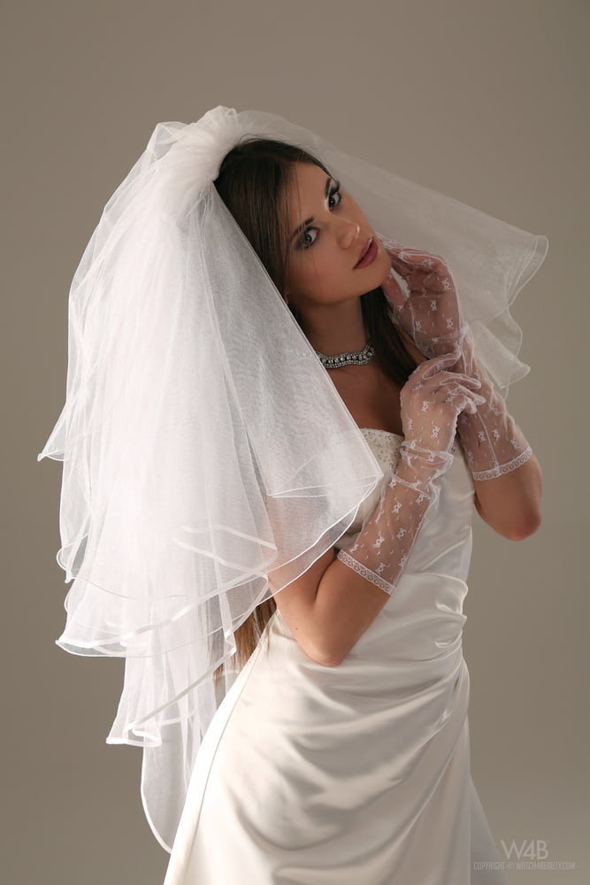 Bride in White Stockings #88529415