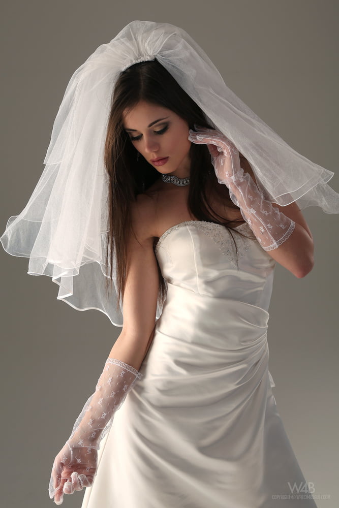 Bride in White Stockings #88529421