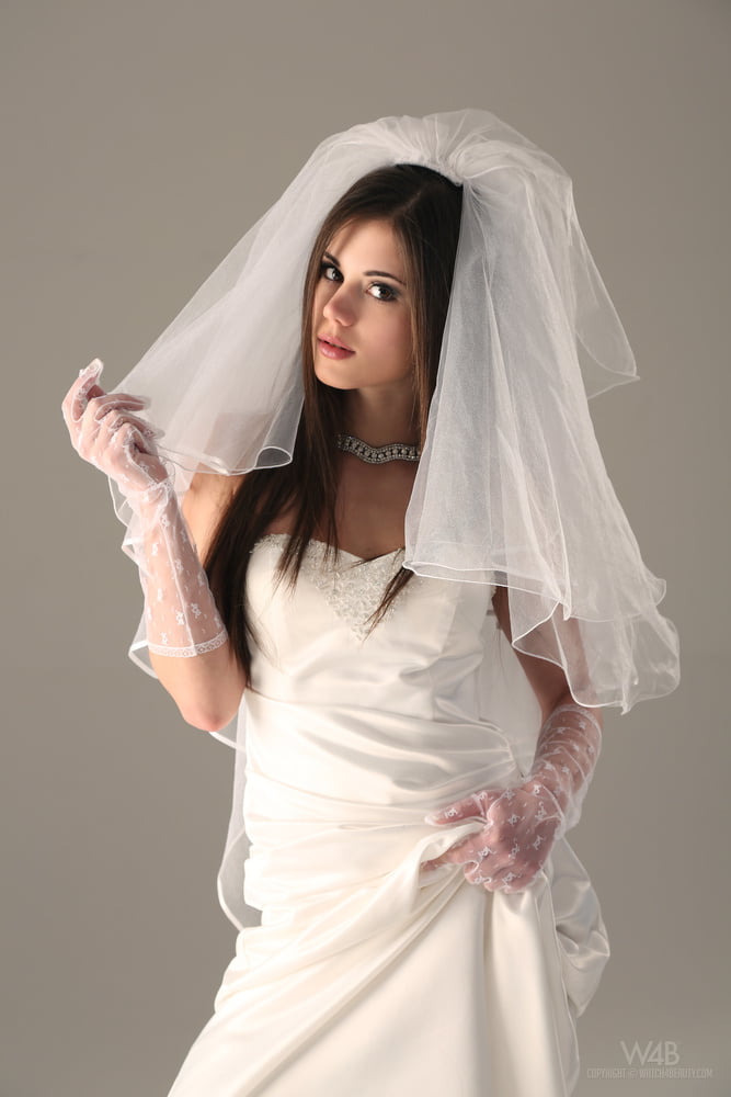 Bride in White Stockings #88529425