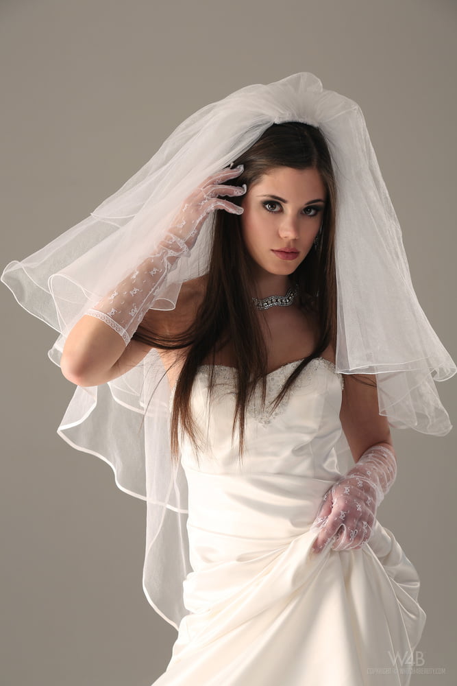 Bride in White Stockings #88529427