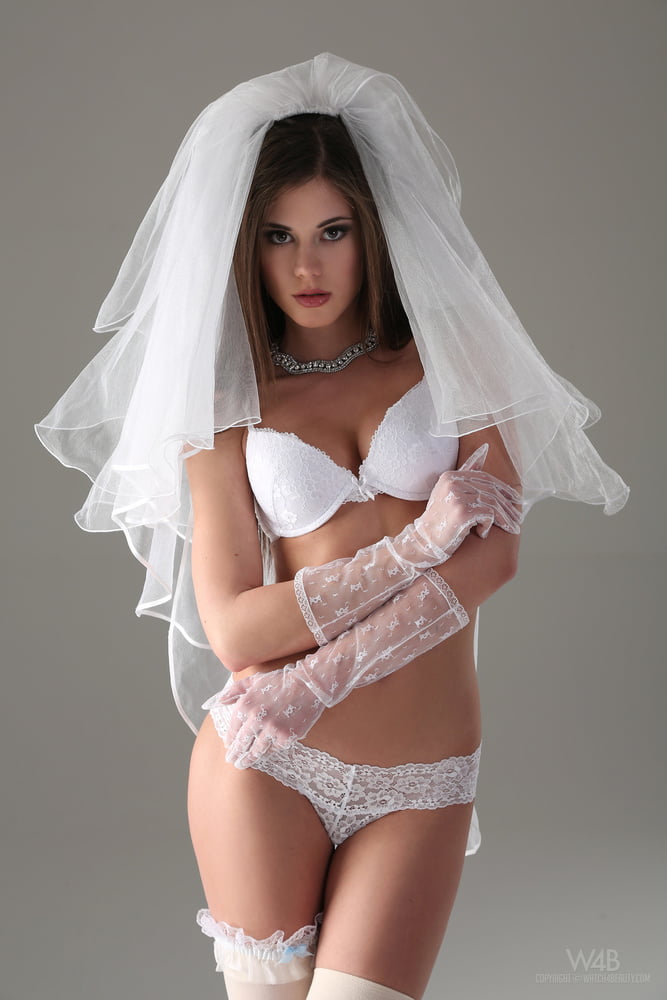 Bride in White Stockings #88529439