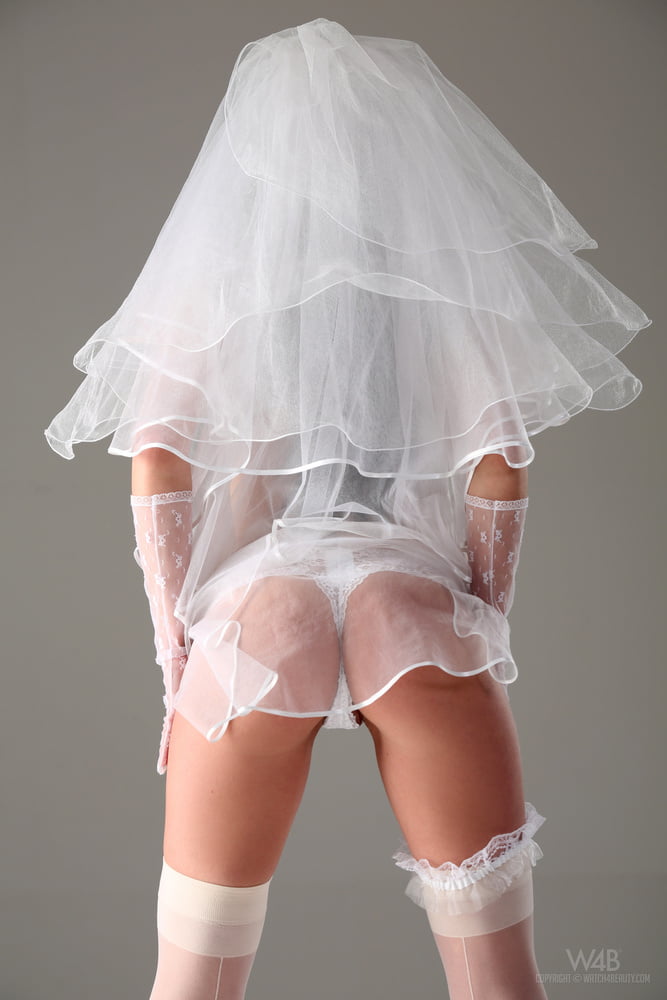 Bride in White Stockings #88529466