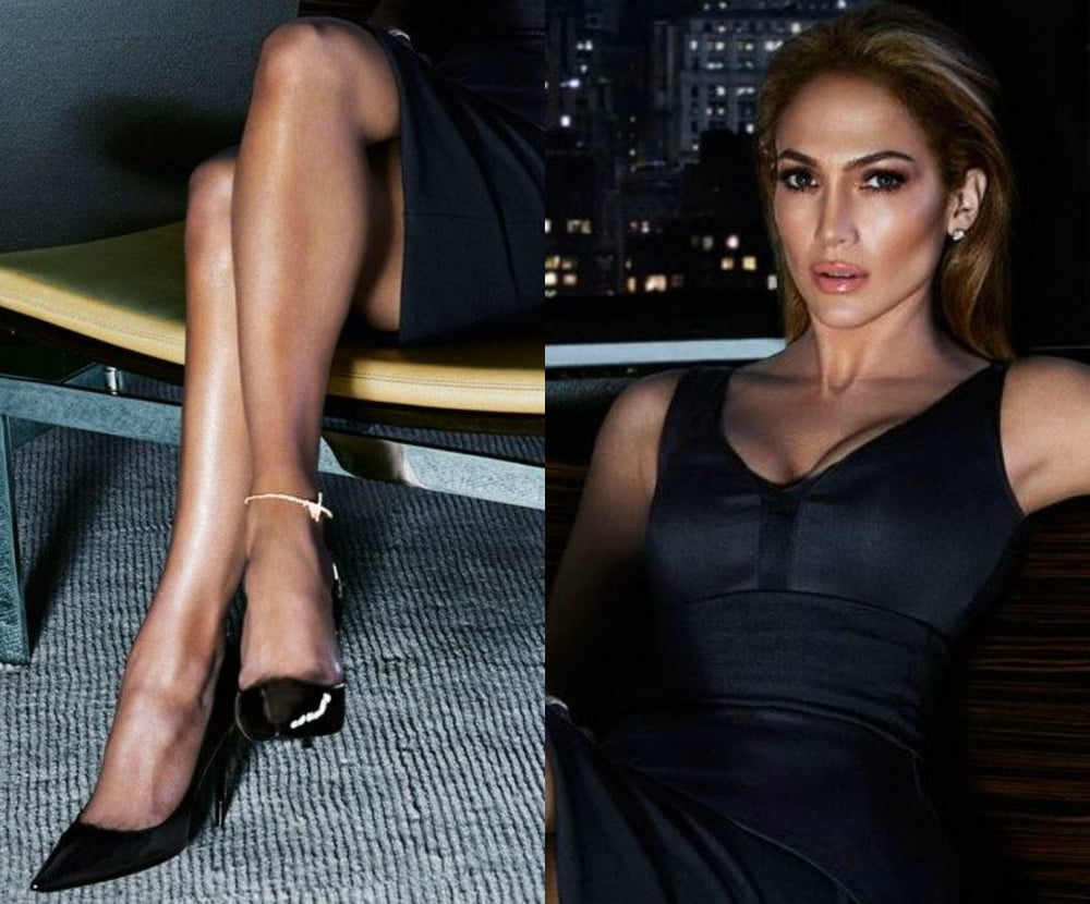 Jennifer Lopez sexy legs feet and highheels #102514497