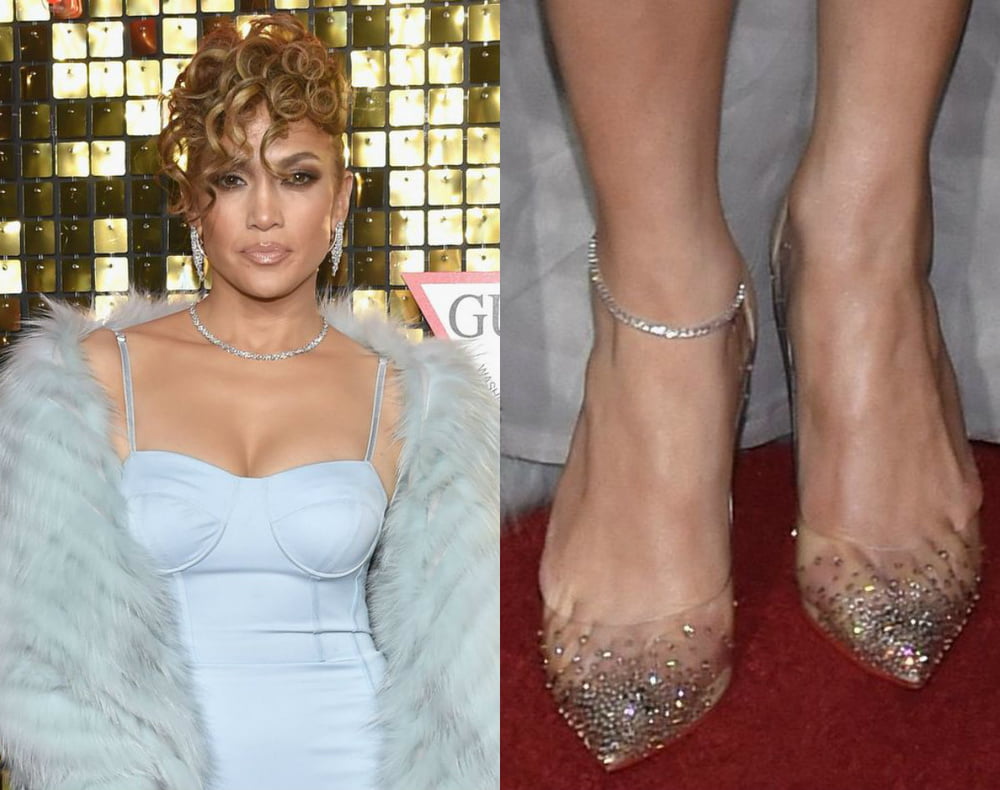Jennifer Lopez sexy legs feet and highheels #102514528