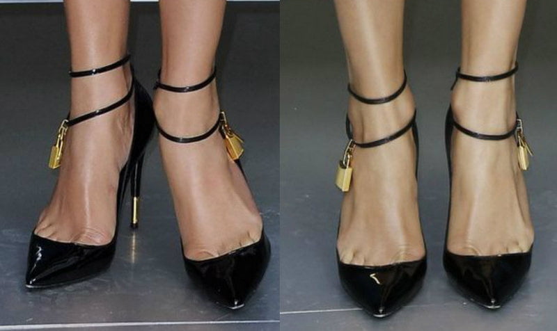 Jennifer Lopez sexy legs feet and highheels #102515034