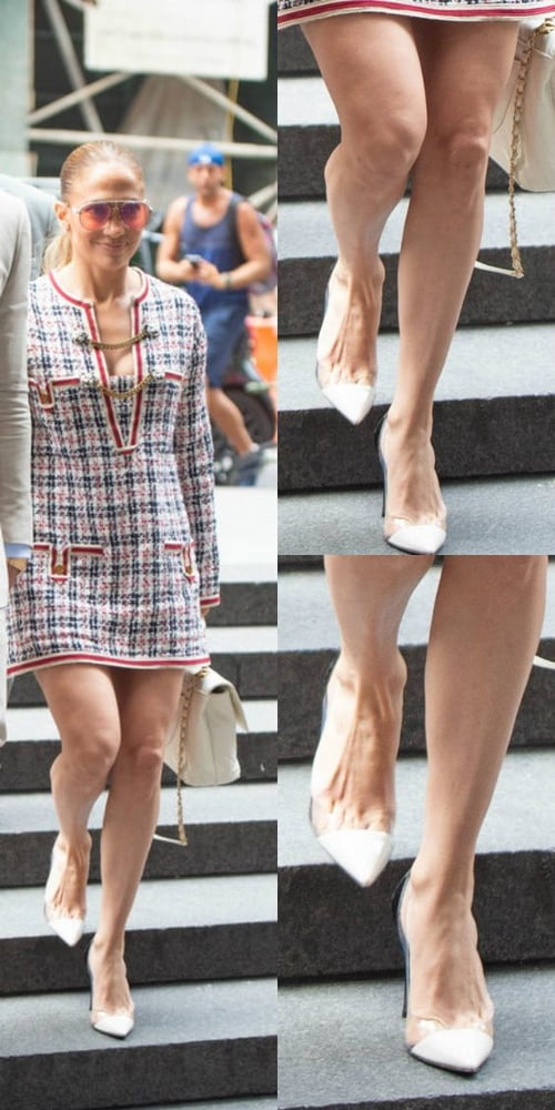 Jennifer Lopez sexy legs feet and highheels #102515168