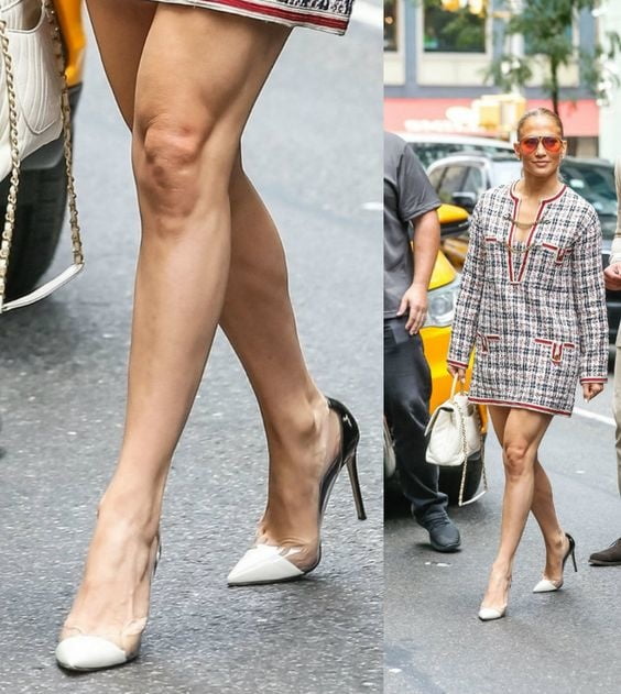 Jennifer Lopez sexy legs feet and highheels #102515194