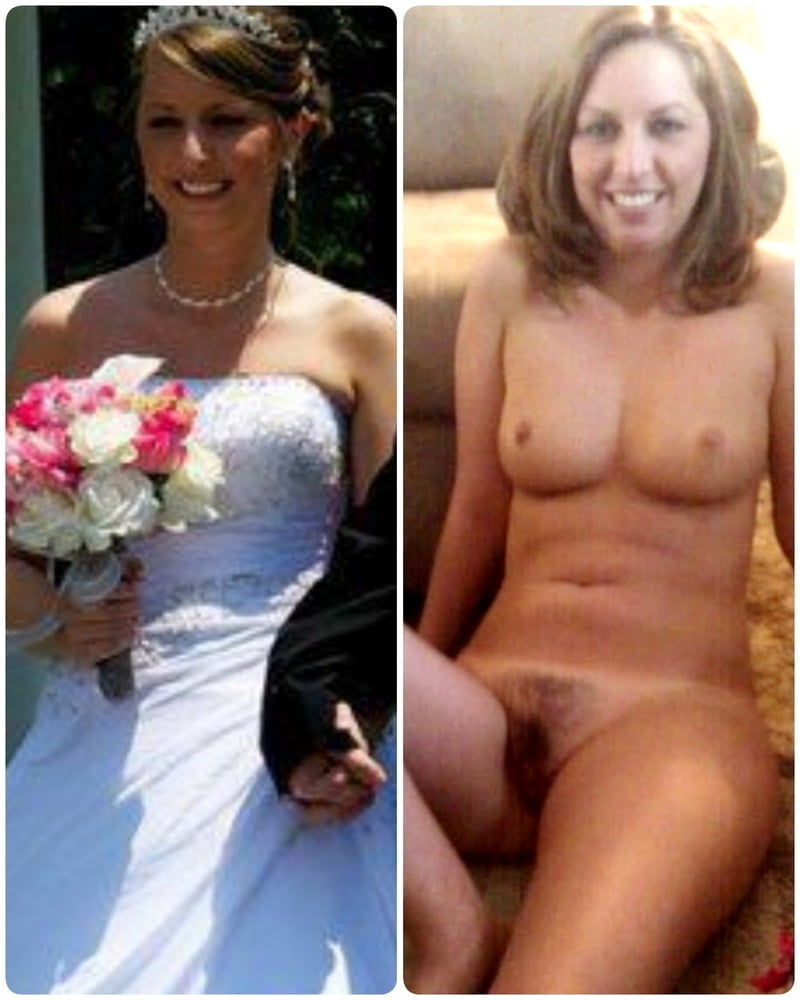 Brides dressed undressed #99788349