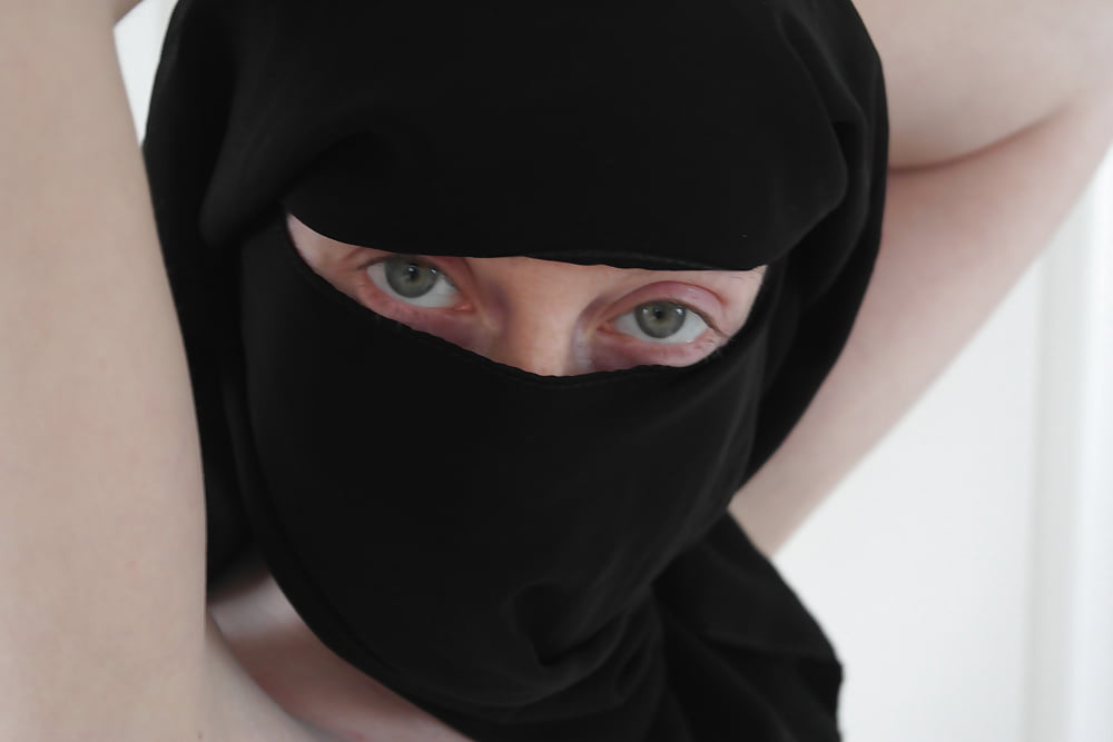 Niqab and stockings #107331765