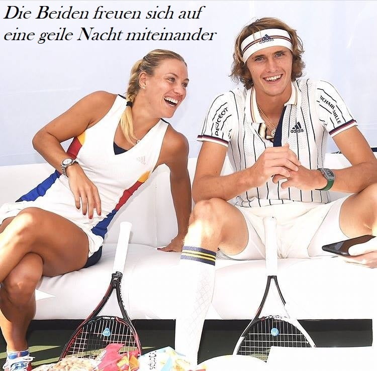 Angie, andrea und sabine - deutsche tenniscaptions
 #91546758