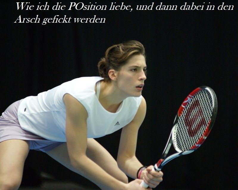 Angie, Andrea und Sabine - deutsche Tenniscaptions #91546820
